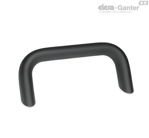 GN 565.2-A Inclined Cabinet U-Handles Mounting from the back